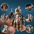 thumbnail image 3 of Mechanical Hand Pendant for Necklace Movable Finger Joints Robot Hand Charm Jewelry Steampunks Robotic Arm Jewelry Gift for Men Women, 3 of 9