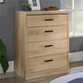thumbnail image 5 of Pemberly Row Modern Engineered Wood 4 Drawer Chest in Prime Oak Finish, 5 of 13