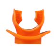 thumbnail image 2 of Boquil de silicona para equipos de buceo, accesorios para tubos de respiración, calibre universal que se adapta a mayoría de los esnórqueles, pro naranja Baoblaze Boquilla de buceo, 2 of 8