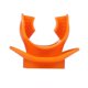 thumbnail image 2 of Boquil de silicona para equipos de buceo, accesorios para tubos de respiración, calibre universal que se adapta a mayoría de los esnórqueles, pro naranja Baoblaze Boquilla de buceo, 2 of 8