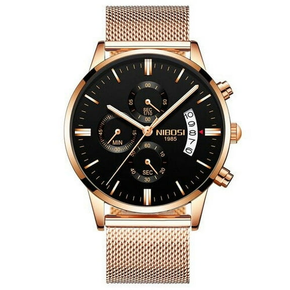 NIBOSI Watch Men Sport Chronograph Casual Watches Top Brand Waterproof Quartz Wrist Watches Gift For Man Clock Relogio Masculino