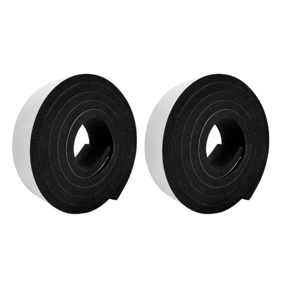EVA Foam Strips,Closed Cell Foam Tape black Foam Seal Strip for Seal Insulation