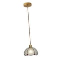 thumbnail image 5 of perfeclan Glass Pendant Light Kitchen Island 1.5M Cord Adjustable Hanging Lamp Hanging Light for Restaurant Dining Room Bedroom Hallway E, 5 of 9