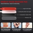 thumbnail image 5 of Estimulador muscular TENS 3 en 1 BESTEK, masajeador TENS recargable de doble canal con 60 programas para aliviar el dolor, 20 intensidades, 20 electrodos TENS y bolsa de almacenamiento antipolvo., 5 of 5
