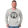 thumbnail image 5 of Popeye Strong To The Finish Flexing Long Sleeve TShirt Men Women Brisco Brands S, 5 of 6