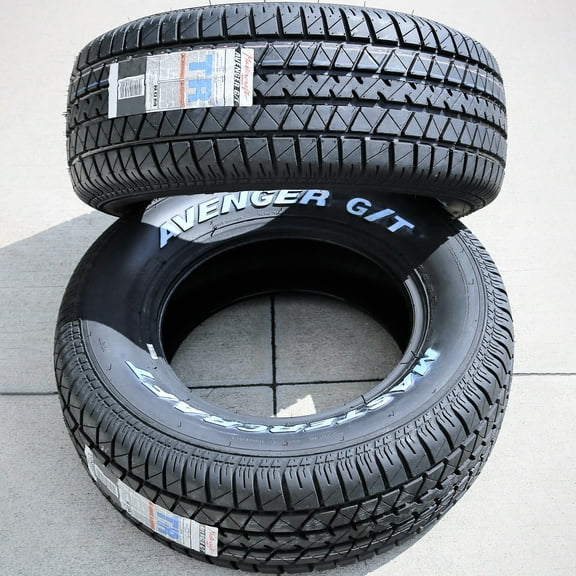 Pair of 2 Mastercraft Avenger G/T 235/60R15 98T a/s All Season Tires