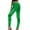 Green, variant on Womens Yoga Pants Solid Color Velvet Slim Fits Elastic High Waisted Leggings Cozy Soft Casual Tights Tummy Control Activities Pants BU1 L