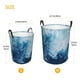 thumbnail image 3 of Fotbe Abstract Ocean Waves Cesto de Ropa con Asas, Cesto Impermeable de Gran Capacidad, Bolsa de Lavado para Dormitorio, Cesto de Ropa con Ruedas y Asas-Small, 3 of 6