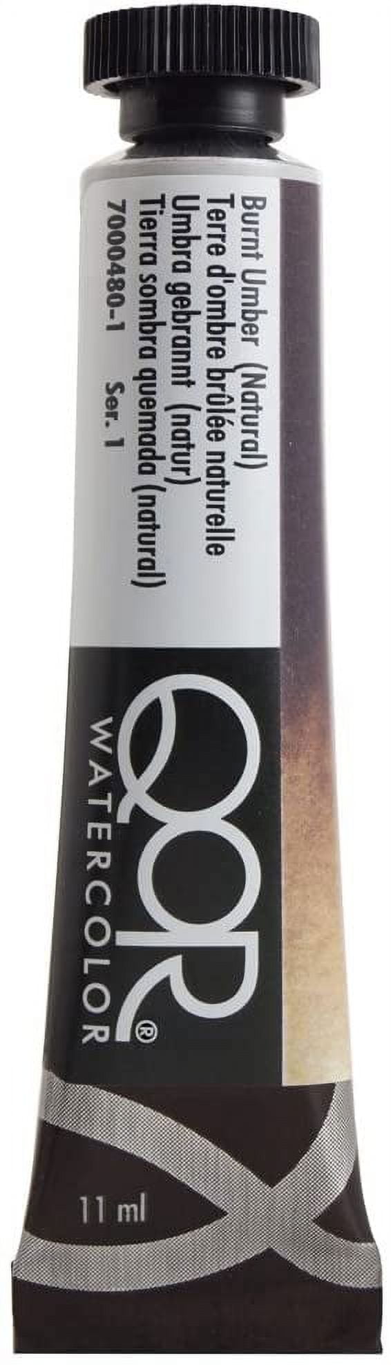 Golden QoR Watercolor Paint - 11ml Tube, Bohemian Green Earth | High Pigment Density, Aquazol Binder, Vibrant Colors