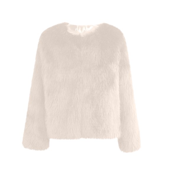 Deal for Days Holiday Decor Ofreoo Women's Solid Color Short Top Jacket Winter Coats for Women