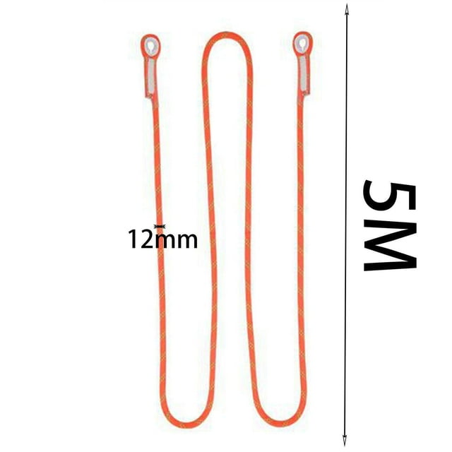 Outdoor Positioning Lanyard Arborist Fall Arrest Kit Mountaineering Positioning Lanyard Rope 5M