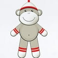 thumbnail image 2 of CafePress - Red Sock Monkey Infant Bodysuit - Baby Light Bodysuit, Size Newborn - 24 Months, 2 of 4