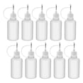 thumbnail image 1 of 10 Piezas Botella Aplicadora de Punta Exprimible de PláStico 30Ml Botellas Cuentagotas Rellenables con Tapas de Punta de Aguja para Pegamento DIY, 1 of 5