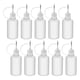 thumbnail image 1 of 10 Piezas Botella Aplicadora de Punta Exprimible de PláStico 30Ml Botellas Cuentagotas Rellenables con Tapas de Punta de Aguja para Pegamento DIY, 1 of 5