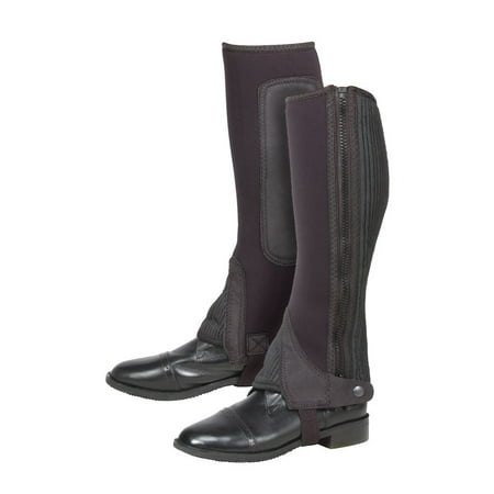 Tough 1 Neoprene Half Chaps Small Black