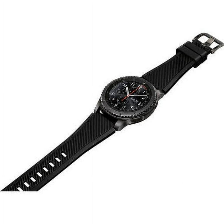 Pre Owned Samsung Gear S3 Frontier R765V 46MM Verizon GPS LTE Smartwatch Dark Gray Walmart