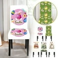 thumbnail image 4 of Dsscvnef Easter Cartoon Decorative Stretch Sofa Cover Universal Fit Dining Chair Protector Cute Home Ornament Furniture Accessory, 4 of 4