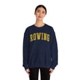 thumbnail image 4 of Rowing Rower Sweatshirt Gifts Crew Neck Shirt Long Sleeve Unisex, 4 of 7
