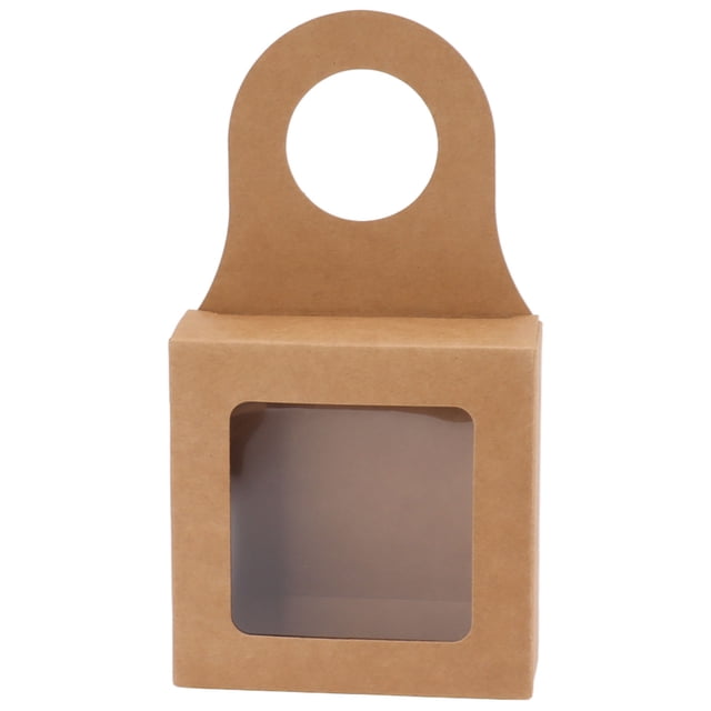 Kraft Wine Gift Boxes Set, Kraft Wine Bottle Box Simple Foldable Practical 25Pcs Beautiful For Wedding