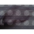 thumbnail image 4 of oneOone Cotton Poplin Fabric Leaves & Lotus Block Print Sewing Fabric BTY 56 Inch Wide, 4 of 4