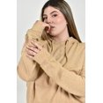 thumbnail image 4 of Sudadera efecto jaspeado Roman Fashion /Tallas Extras, 654 (Cafe) cafe 38, 4 of 6