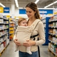 thumbnail image 3 of Newborn Baby Carrier for Toddlers 0-3 Years Old - Ergonomic 2-Position Baby Carrier with Head and Neck Support, Hip-Healthy Positioning, 3 of 5