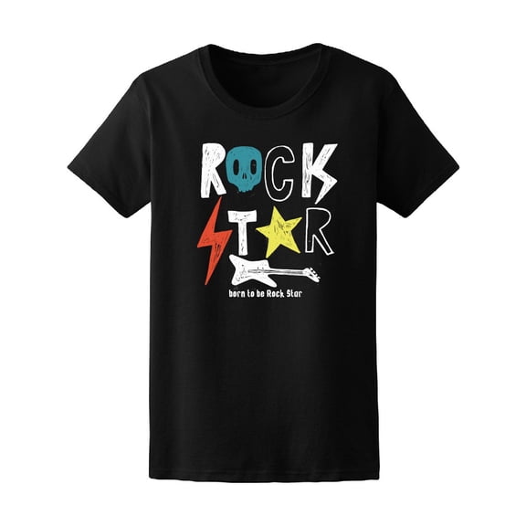 Born To Be Rock Star Guitar Tee Men's -Image by Shutterstock