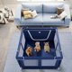thumbnail image 4 of Parque infantil para mascotas pequeñas Zikopomi Puppy Indoor 42 x 42 x 25 pulgadas, 4 of 6