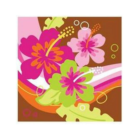 Creative Converting 233320 Aloha Lunch Napkins
