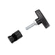 thumbnail image 5 of Abrazadera de soporte de elevación duradera para coche, herramienta de tope de apoyo desmontable, puntal de apoyo de choque Negro Cola Abrazadera de soporte de coche, 5 of 6