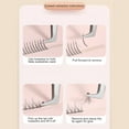thumbnail image 4 of Pinzas Para Pestañas, Pinzas Para Pestañas De Acero Inoxidable De Fácil Operación, Precisas Para Pestañas Postizas Para Salón, 4 of 8