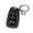 black sliver, variant on OFFCURVE Gematay for Chevy Key Fob Cover, Chevrolet Key Case Shell with Keychain Compatible with Chevy Malibu Equinox Traverse Camaro Cruze Blazer Volt Bolt Smart Key Holder