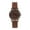 Brown, variant on Quartz Watch Round Dial Silicone Adjustable Silicone Strap Candy Color No Delay Time-checking High Accuracy Lady Daily Wristwatch Dating Timepiece