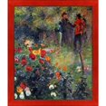 thumbnail image 2 of La Pastiche Pierre-Auguste Renoir 'Garden in the Rue Cortot Montmartre' Hand Painted Oil Reproduction, 2 of 5