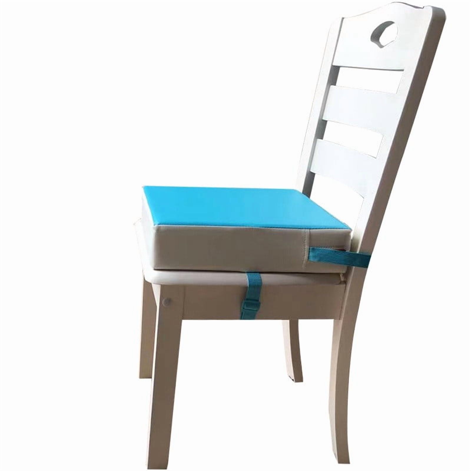 Lunxisen 1 Pcs Dining Chair Heightening Cushion Portable Dismountable Adjustable Highchair Booster for Baby Toddler Kids Infant Washable Thick Chair Seat Pad Mat