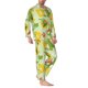 thumbnail image 2 of Fotbe Cartoon Dinosaurs Pijama de Hombre con Estampado de Manga Larga, Conjunto de 2 Piezas, Ropa de Dormir Suave y Cómoda con Bolsillos-Large, 2 of 7