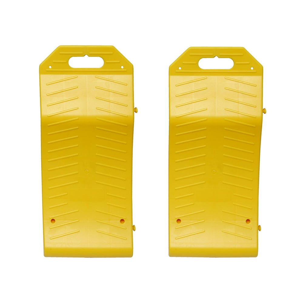 BISupply Tire Saver Ramps Low Profile Curved Vehicle Storage Ramp