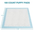 thumbnail image 5 of Dog Training Pads, 18 in x 24 in, M, 100 Count Disposable Dog Pee Pet Pads, 5 of 8