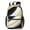 Black and Gold Marble Pattern-1, variant on Black and Gold Marble Pattern 17" Waterproof Oxford School Backpacks for Teens, S-Shape Padded Straps, for School, Travel, Hiking, Camping