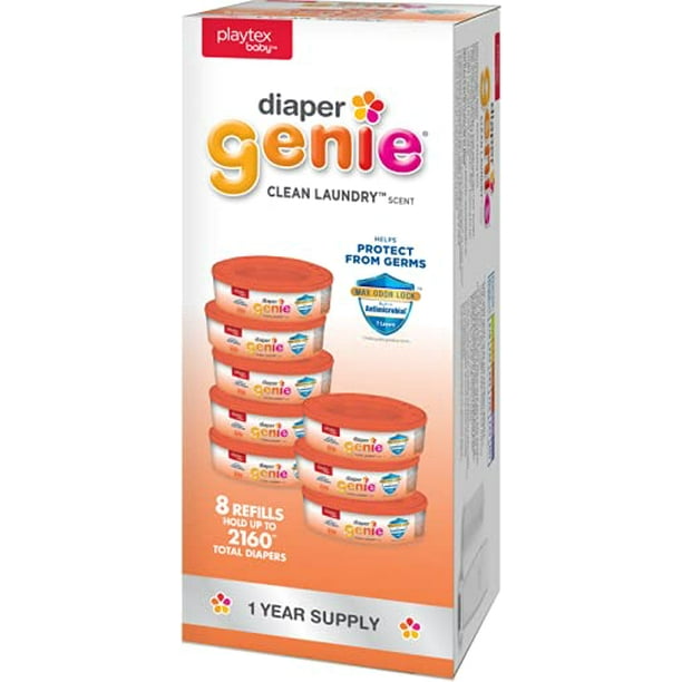 Diaper Genie Playtex Clean Laundry Refill Bags, Id