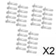 thumbnail image 1 of Soporte de estantería de bloqueo,Clavijas de soporte de estante de bloqueo Clips de estante,Clavijas para estantes Clips transparentes,Alfileres de estantería de auto bloqueo Gabinete de, 1 of 8
