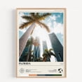 thumbnail image 3 of Póster de viaje a Cocoa Beach, Sanibel, Clearwater, Jacksonville, Destin, Miami, Pensacola, Orlando, St. Augustine, Florida, EE. UU., 3 of 5