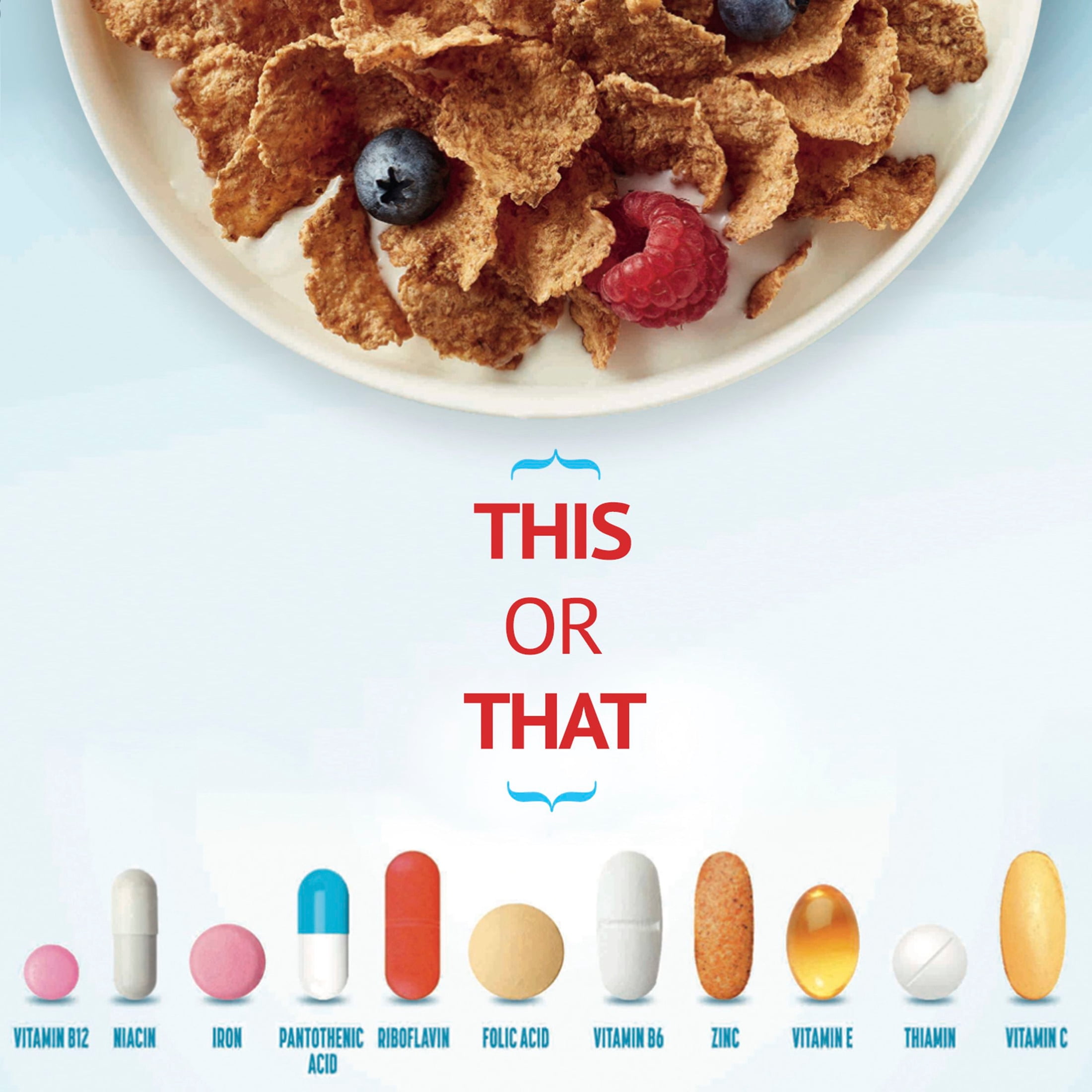 Total Breakfast Cereal, 100% Daily Value of 11 Vitamins and Minerals, 16 oz