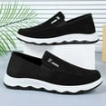 thumbnail image 6 of Black Men'S Easy Wear Slip On Cloth Shoes Soft Sole For Daily Activities, 6 of 7