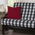 thumbnail image 3 of SIScovers Buffalo Plaid Black Full Size Futon Cover, 3 of 5