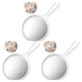 thumbnail image 4 of Shengyu Miroir Cosmétique Transparent avec Poignée Offrant une Réflexion Parfaite pour les Besoins de Beauté Cadeaux Miroir de Maquillage 3Set, 4 of 6