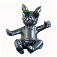 thumbnail image 1 of Estante de botella de mesa perfecl estilo nórdico Soporte de estatuas de animales gris, 1 of 8