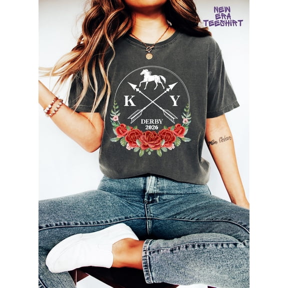 Kentucky Derby 2026 T-Shirt, Kentucky Race Weekend Shirt, Horse Racing Lover Shirt, 2026 Derby Tee