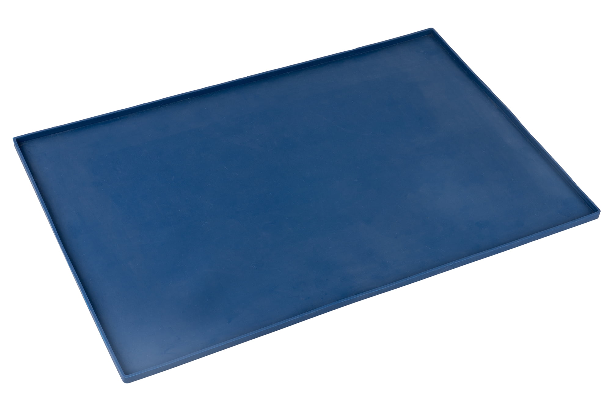 Vibrant Life Silicone Feeding Mat for Pets, Blue, 23.4 in x 15.75 in