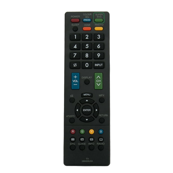 New GB225WJSA TV Remote Control for Sharp TVs